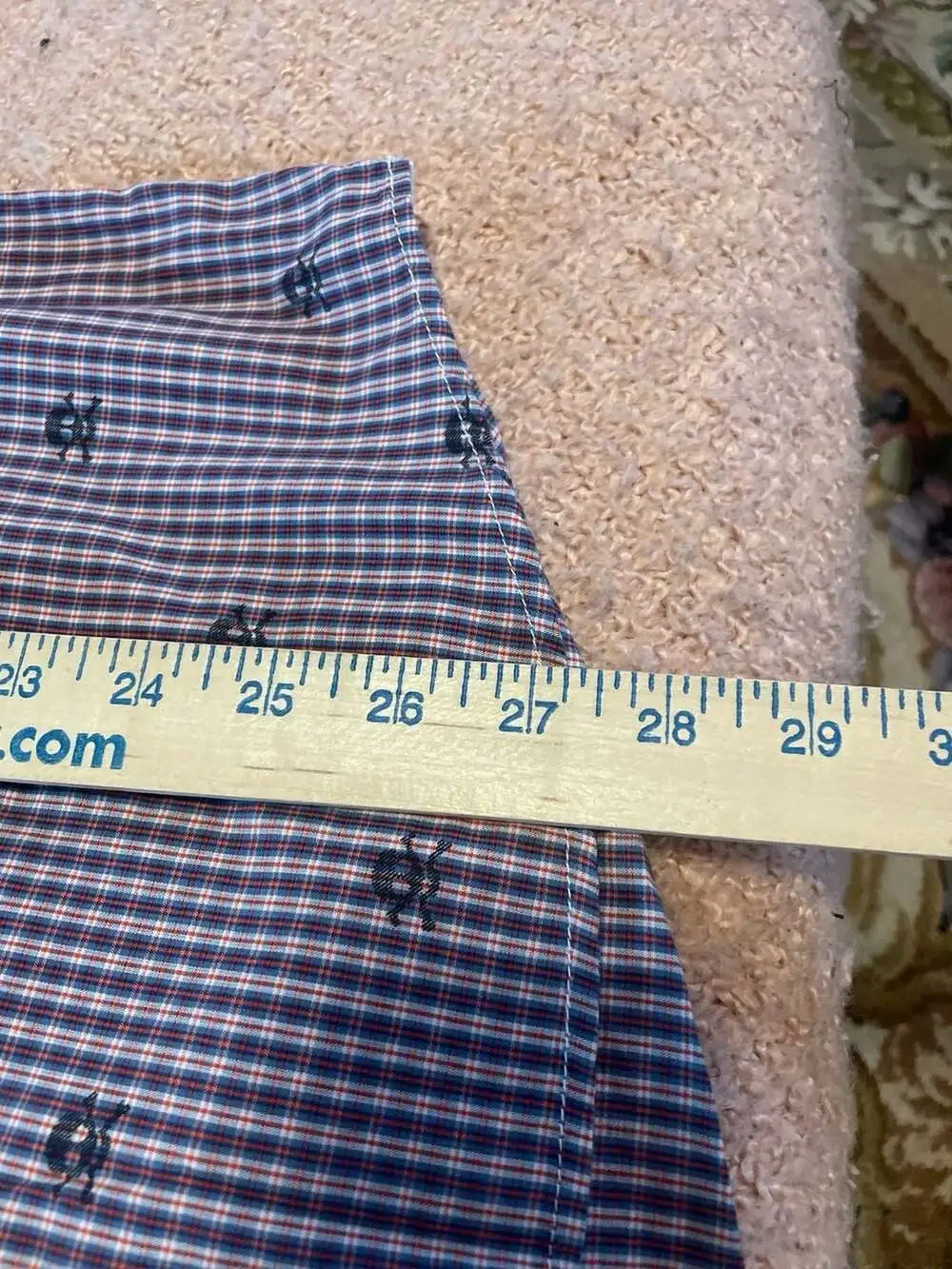 GapKids NWT Boys XXL 14-16 Skull Gingham Long Sleeve Button Down Shirt